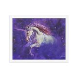 A Star Emerging from the Darkness | Al Choi Energy Art | Framed Paper Print