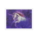 A Star Emerging from the Darkness | Al Choi Energy Art | Framed Paper Print