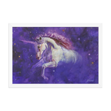 A Star Emerging from the Darkness | Al Choi Energy Art | Framed Paper Print