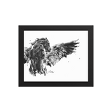 Horse Ink Painting 7 | Al Choi Energy Art | Framed Paper Print