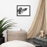 Horse Ink Painting 7 | Al Choi Energy Art | Framed Paper Print