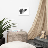 Horse Ink Painting 7 | Al Choi Energy Art | Framed Paper Print