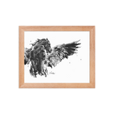 Horse Ink Painting 7 | Al Choi Energy Art | Framed Paper Print