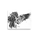 Horse Ink Painting 7 | Al Choi Energy Art | Unframed Paper Print