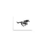 Horse Ink Painting 12 | Al Choi Energy Art | Unframed Paper Print