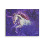 A Star Emerging from the Darkness | Al Choi Energy Art | Unframed Canvas Print