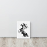 Horse Ink Painting 2 | Al Choi Energy Art | Unframed Canvas Print