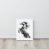 Horse Ink Painting 2 | Al Choi Energy Art | Unframed Canvas Print