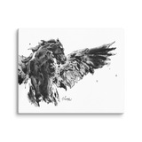 Horse Ink Painting 7 | Al Choi Energy Art | Unframed Canvas Print