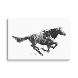 Horse Ink Painting 12 | Al Choi Energy Art | Unframed Canvas Print