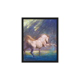 Dancing Light | Al Choi Energy Art | Framed Canvas Print