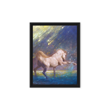 Dancing Light | Al Choi Energy Art | Framed Canvas Print