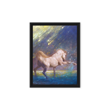 Dancing Light | Al Choi Energy Art | Framed Canvas Print