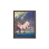 Dancing Light | Al Choi Energy Art | Framed Canvas Print