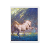 Dancing Light | Al Choi Energy Art | Framed Canvas Print