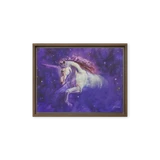 A Star Emerging from the Darkness | Al Choi Energy Art | Framed Canvas Print