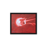 Longing | Al Choi Energy Art | Framed Canvas Print