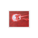 Longing | Al Choi Energy Art | Framed Canvas Print