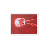 Longing | Al Choi Energy Art | Framed Canvas Print