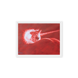 Longing | Al Choi Energy Art | Framed Canvas Print