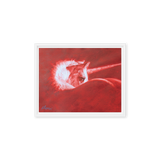 Longing | Al Choi Energy Art | Framed Canvas Print