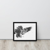 Horse Ink Painting 7 | Al Choi Energy Art | Framed Canvas Print