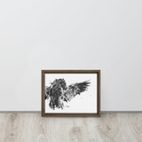 Horse Ink Painting 7 | Al Choi Energy Art | Framed Canvas Print