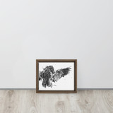 Horse Ink Painting 7 | Al Choi Energy Art | Framed Canvas Print