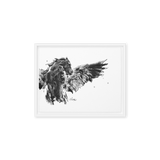 Horse Ink Painting 7 | Al Choi Energy Art | Framed Canvas Print