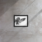 Horse Ink Painting 7 | Al Choi Energy Art | Framed Canvas Print