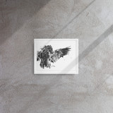 Horse Ink Painting 7 | Al Choi Energy Art | Framed Canvas Print