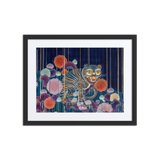 The Cycle of Life - Energy Art by Meekyung Shin - Framed Paper Print with Mat