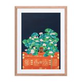 On What Has Been Lost - Energy Art by Meekyung Shin - Framed Paper Print with Mat