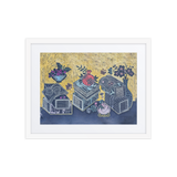 Blessings Upon Blessings 2504 - Energy Art by Meekyung Shin - Framed Paper Print with Mat