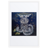 A Day Full of Abundance - Energy Art by Meekyung Shin - Framed Paper Print with Mat