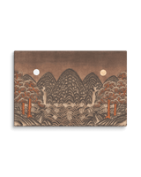  Where Night and Day Coexist - Energy Art by Meekyung Shin - Unframed Canvas Print