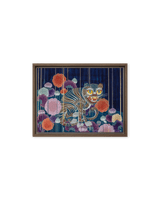  The Cycle of Life - Energy Art by Meekyung Shin - Framed Canvas Print