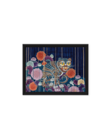  The Cycle of Life - Energy Art by Meekyung Shin - Framed Canvas Print