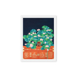 On What Has Been Lost - Energy Art by Meekyung Shin - Framed Canvas Print