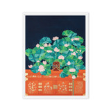 On What Has Been Lost - Energy Art by Meekyung Shin - Framed Canvas Print