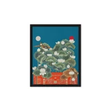 Magic in a Dream - Energy Art by Meekyung Shin - Framed Canvas Print