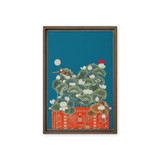 Magic in a Dream - Energy Art by Meekyung Shin - Framed Canvas Print