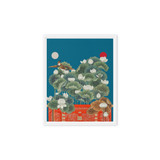 Magic in a Dream - Energy Art by Meekyung Shin - Framed Canvas Print