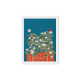 Magic in a Dream - Energy Art by Meekyung Shin - Framed Canvas Print