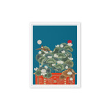 Magic in a Dream - Energy Art by Meekyung Shin - Framed Canvas Print