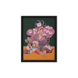  Blessings Upon Blessings #7 - Energy Art by Meekyung Shin - Framed Canvas Print