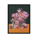  Blessings Upon Blessings #7 - Energy Art by Meekyung Shin - Framed Canvas Print