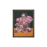  Blessings Upon Blessings #7 - Energy Art by Meekyung Shin - Framed Canvas Print