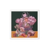  Blessings Upon Blessings #7 - Energy Art by Meekyung Shin - Framed Canvas Print