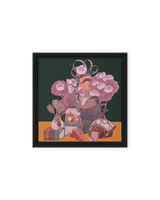  Blessings Upon Blessings #7 - Energy Art by Meekyung Shin - Framed Canvas Print